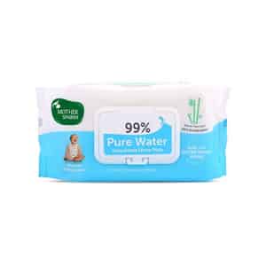 Mother Sparsh 99% Pure Water (unscented) Baby Wipes- 72 Pcs (pack Of 1)