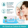 Mother Sparsh 99% Pure Water (Unscented) Baby Wipes- 72 Pcs (Pack Of 1)