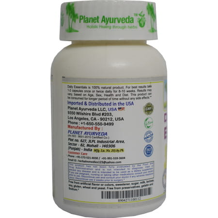 Planet Ayurveda Daily Essentials - 60 Capsules