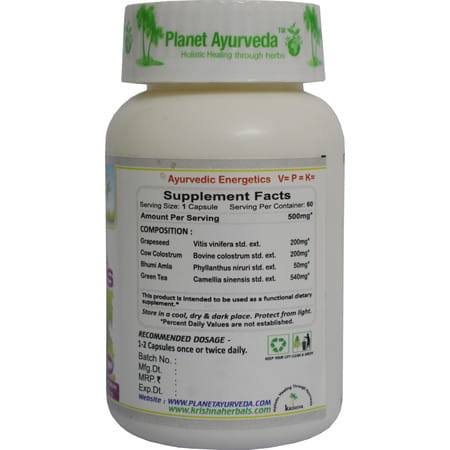 Planet Ayurveda Daily Essentials - 60 Capsules