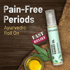 Gynoveda Period Pain Instant Relief Roll On. No More Cramps Backpain Headache. 1 Pack 10 Ml