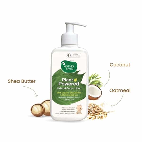 Mother Sparsh Plant Powered Natural Baby Lotion 200Ml