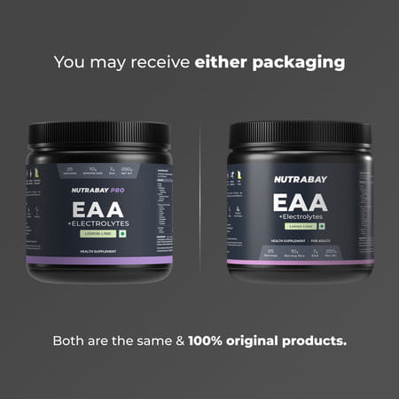 Nutrabay Pro Eaas With Electrolytes (Essential Amino Acids) Lemon Lime - 250G