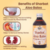 Cipzer Sharbat Aaloo Baloo 200Ml | Supports Kidney Health & Comfort