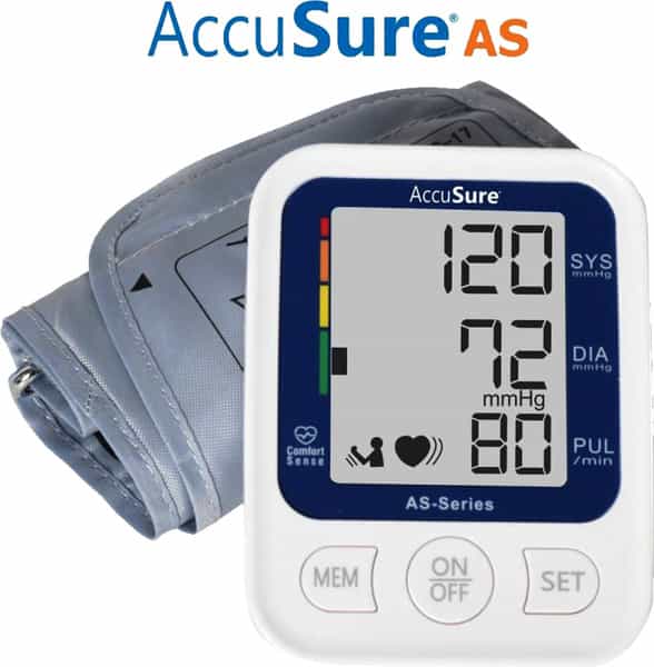 Accusure As Automatic Digital Blood Pressure Monitor