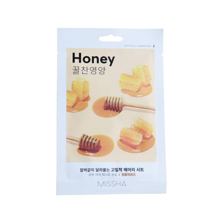 Missha Airy Fit Sheet Mask [Honey] - Pack Of 5