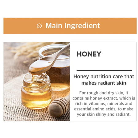 Missha Airy Fit Sheet Mask [Honey] - Pack Of 5