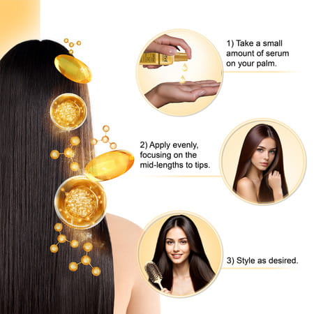 Nashi Hair Rejuvenate Serum 100ml With Argan Oil For Rough And Unmanageable Hair