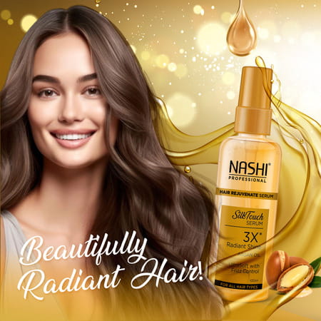 Nashi Hair Rejuvenate Serum 100ml With Argan Oil For Rough And Unmanageable Hair