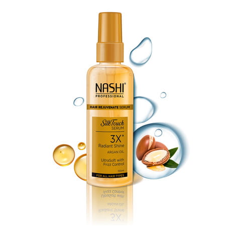 Nashi Hair Rejuvenate Serum 100ml With Argan Oil For Rough And Unmanageable Hair