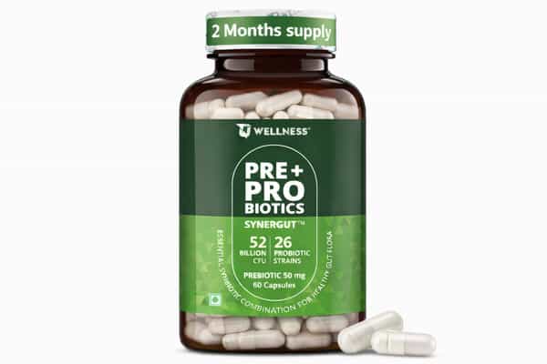Tq Wellness Pre + Probiotics 60 Capsules