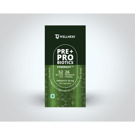Tq Wellness Pre + Probiotics 60 Capsules