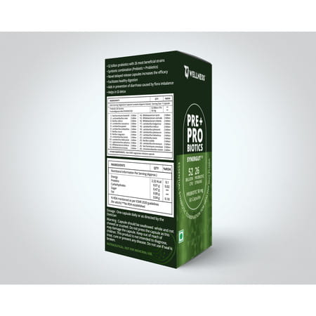 Tq Wellness Pre + Probiotics 60 Capsules
