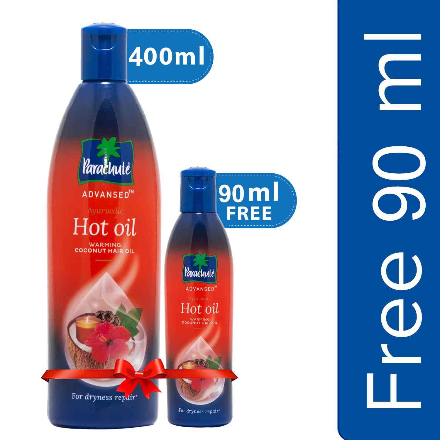 Buy Parachute Advansed Ayurvedic Hot Hair Oil Bottle Of 490 Ml Free 90 Ml Pack Online Get Upto 60 Off At Pharmeasy
