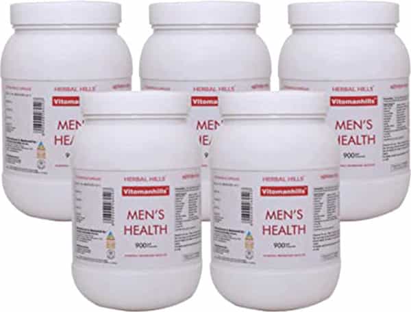 Herbal Hills Vitomanhills - Men's Health (Value Pack Of 5) 900 Capsule