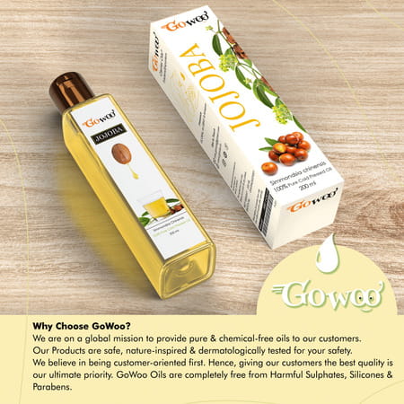 Go Woo 100% Pure Cold Pressed Jojoba Carrier Oil