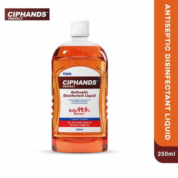 Ciphands Antiseptic Liquid - 250Ml