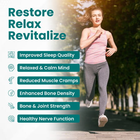 Vlado'S Himalayan Organics Chelated Magnesium Glycinate Supplement 2000mg Per Serving | Veg - 60n