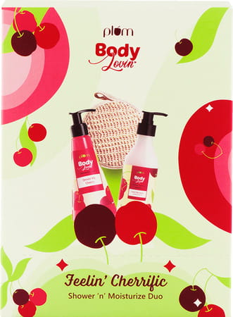 Plum Bodylovin Feelin Cherrific Shower And Moisture Duo