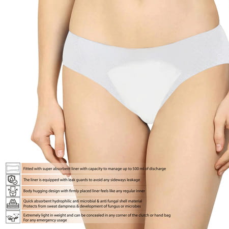 Prowee Women'S Disposable Major Incontinence Panty For Volume Dribbler - L