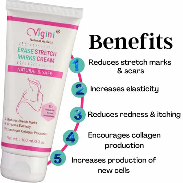 Vigini Erase Stretch Marks Scar Uneven Tone Removal Bio Oil Cream In During After Pregnancy Delivery