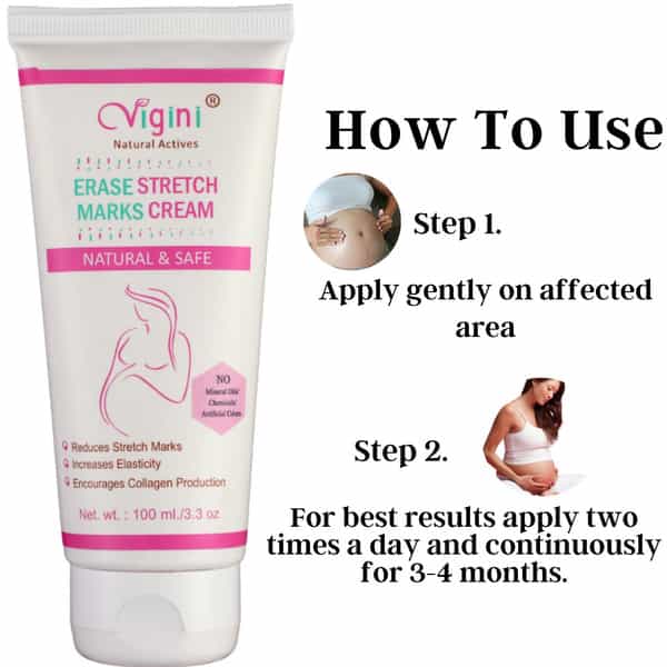Vigini Erase Stretch Marks Scar Uneven Tone Removal Bio Oil Cream In During After Pregnancy Delivery