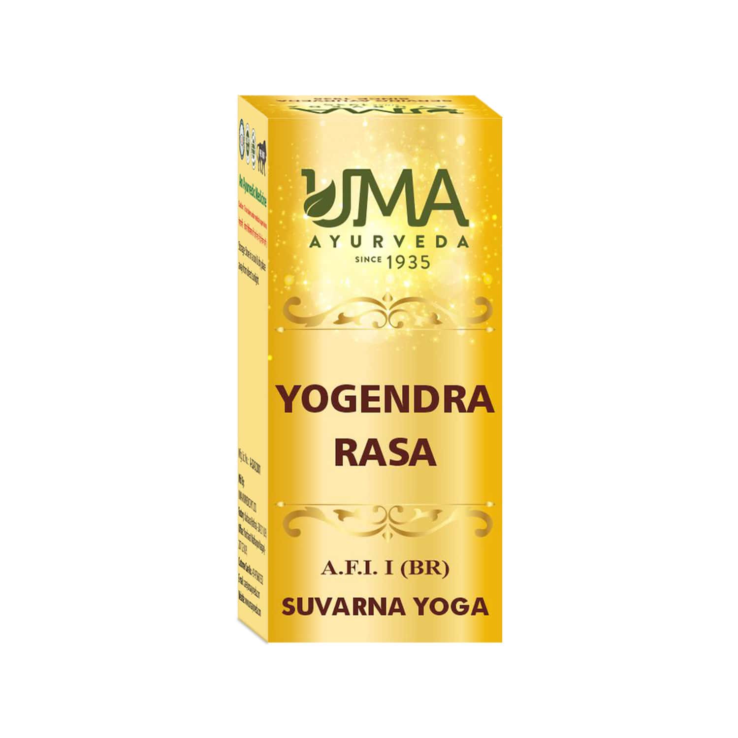 Uma Ayurveda Yogendra Ras Ayurvedic Tablets 10 Tab