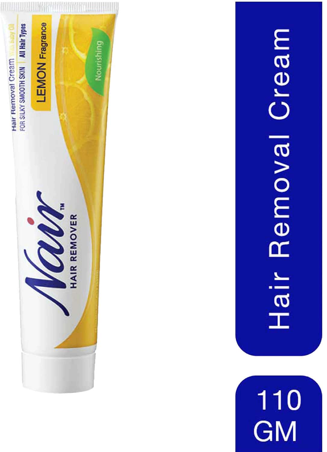 Nair Hair Remover Cream - Lemon Fragrance - 110g