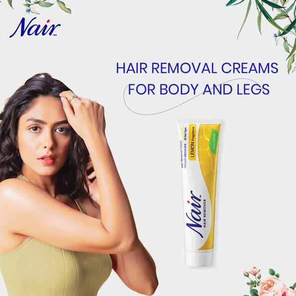 Nair Hair Remover Cream - Lemon Fragrance - 110G