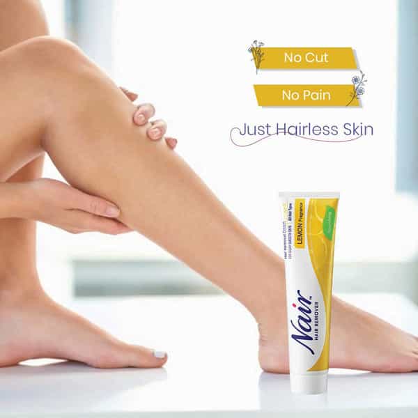 Nair Hair Remover Cream - Lemon Fragrance - 110G