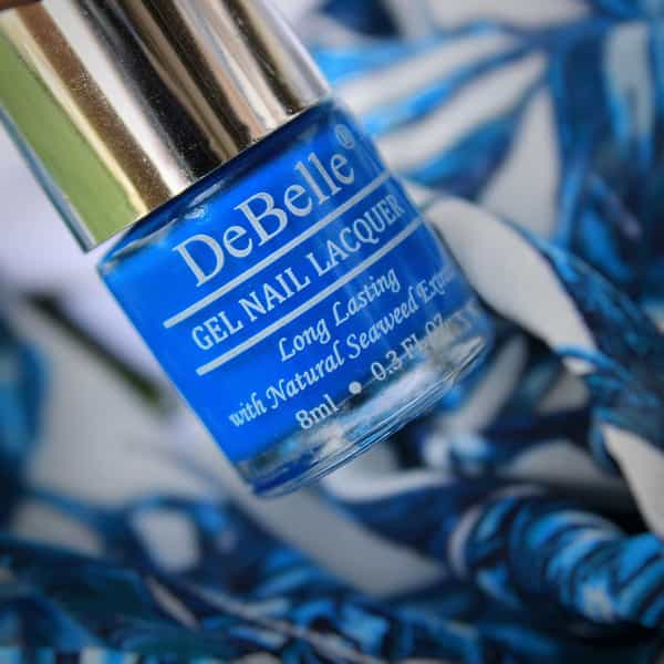 Debelle Gel Nail Polish Gift Set Of 2 La Azure | Matte Top Coat 16 Ml (8Ml Each )