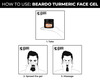 Beardo Turmeric Gel For Men - 50 Gm