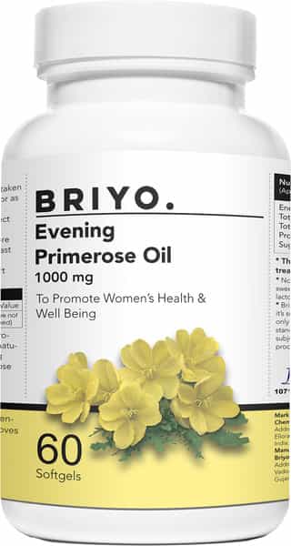 Briyo Evening Primrose Oil Bottle Of 60 Softgel Capsule
