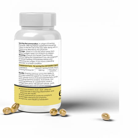 Briyo Evening Primrose Oil Bottle Of 60 Softgel Capsule