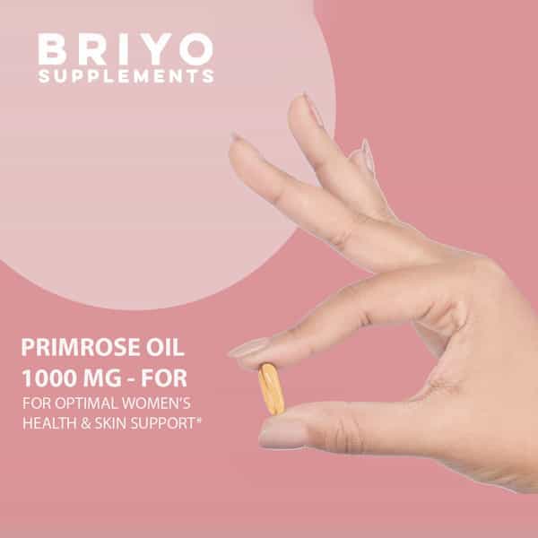 Briyo Evening Primrose Oil Bottle Of 60 Softgel Capsule