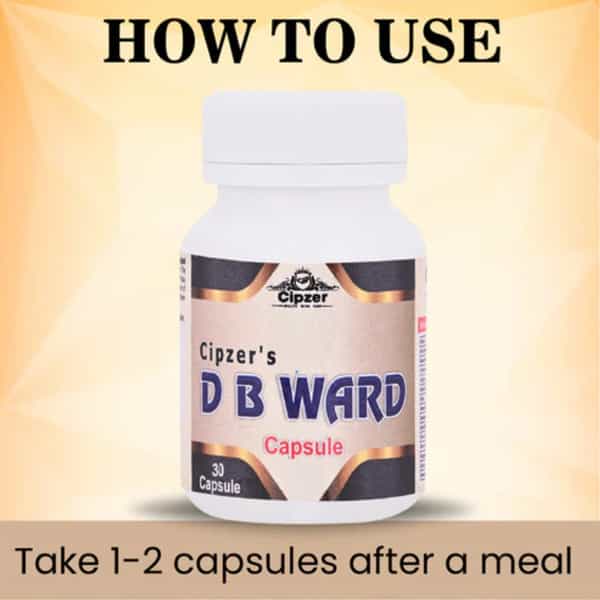 Cipzer D-B Ward 30 Capsules| Supports Liver Health| Boosts Energy & Bone-Joint Strength