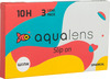 Aqualens 10 H Montly Disposable Contact Lens (3 Lens/Box) (-3)