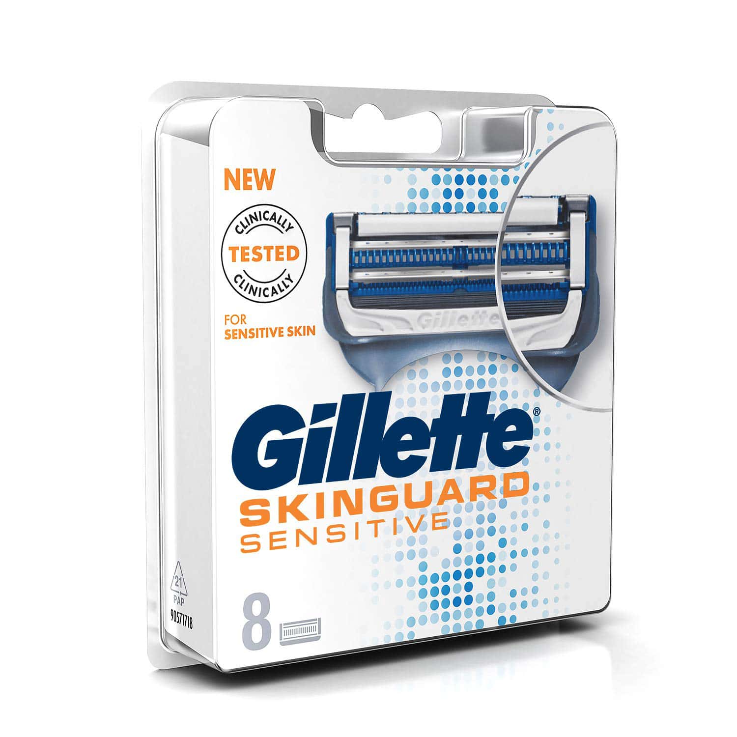 Buy Gillette Skinguard Manual Shaving Blades Pack Of 8 Online at Flat 18 OFF* PharmEasy