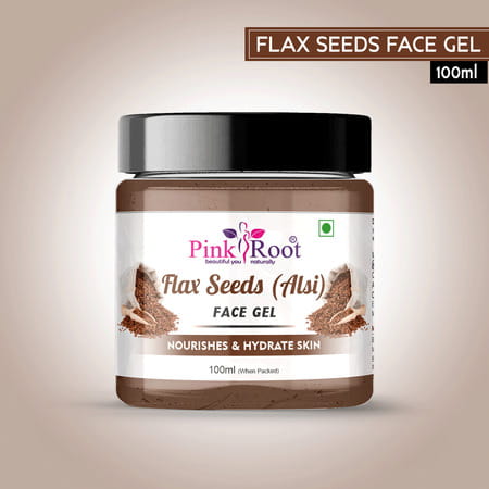 Pink Root Flax Seeds Face Gel 100ml