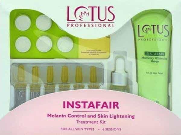 Lotus Professional Instafair Melanin Control And Skin Lightening Kit