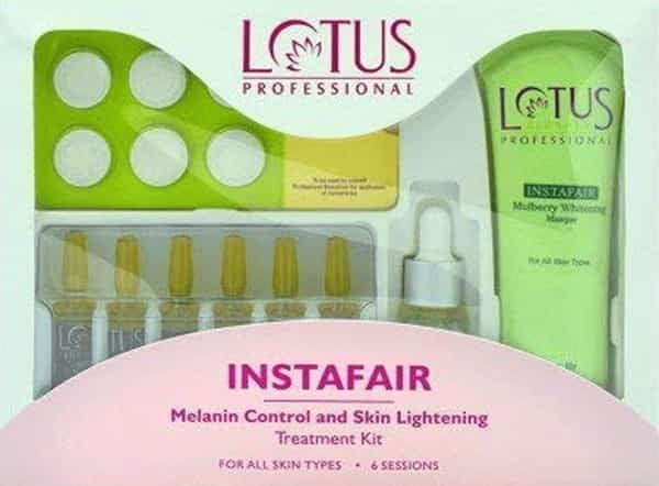 Lotus Professional Instafair Melanin Control And Skin Lightening Kit