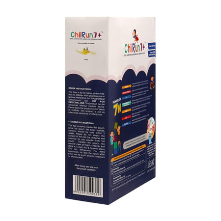Chilrun 7+ Vanilla Flavour Total Nutrition For Modern Day Growing Child Box Of 400gm