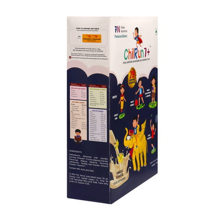 Chilrun 7+ Vanilla Flavour Total Nutrition For Modern Day Growing Child Box Of 400gm