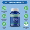 Carbamide Forte Double Strength Fish Oil 1000Mg With Omega 3 600Mg-60 Capsules