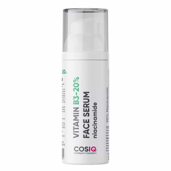 Cos-Iq Niacinamide Vitamin B3-20% High Dose Face Serum 30Ml 4% Multi-Peptide Complex And 2% Ha