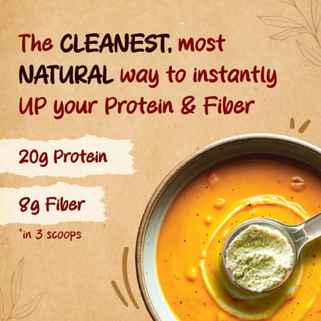 Prolicious Up It! Protein Enhancer | 20G Protein & 8G Fiber | Plant Based | 100G