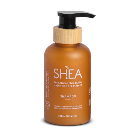 Beauty Garage Shea Retention Treatment Set (Shampoo 300ml + Conditioner 300ml + Hair Butter 250ml)