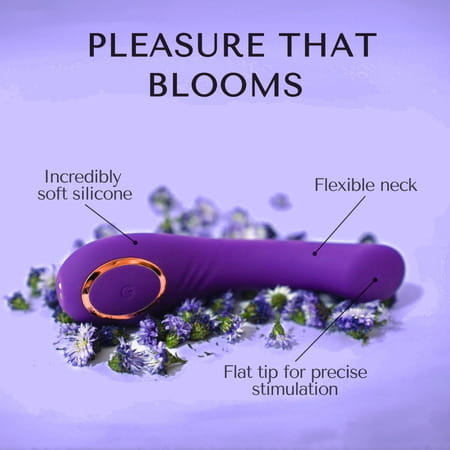 Libertee Luna Violet Massager For Women And Men