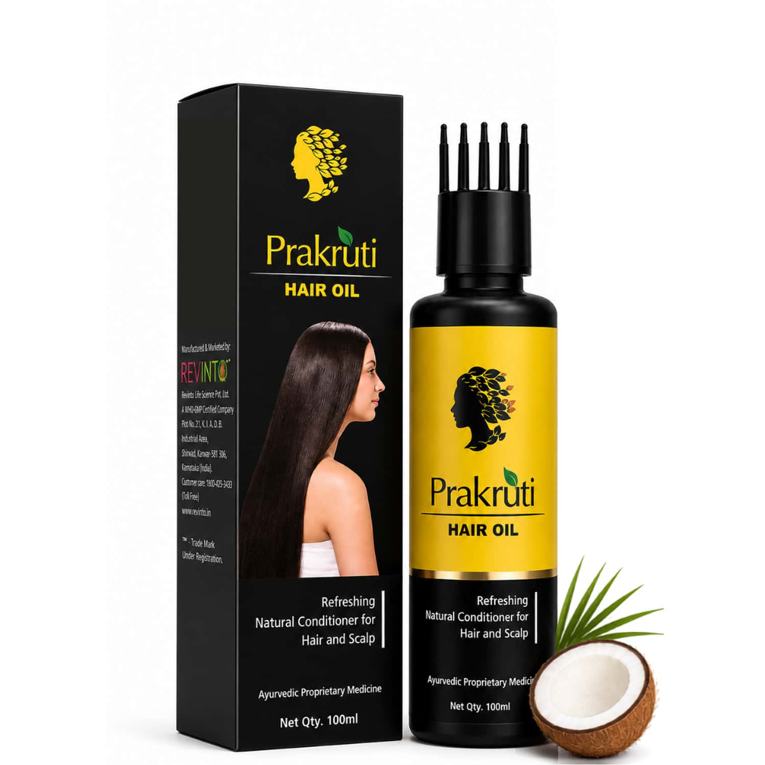 Revinto Prakruti Hair Oil | Nourish Every Strand | 100ml