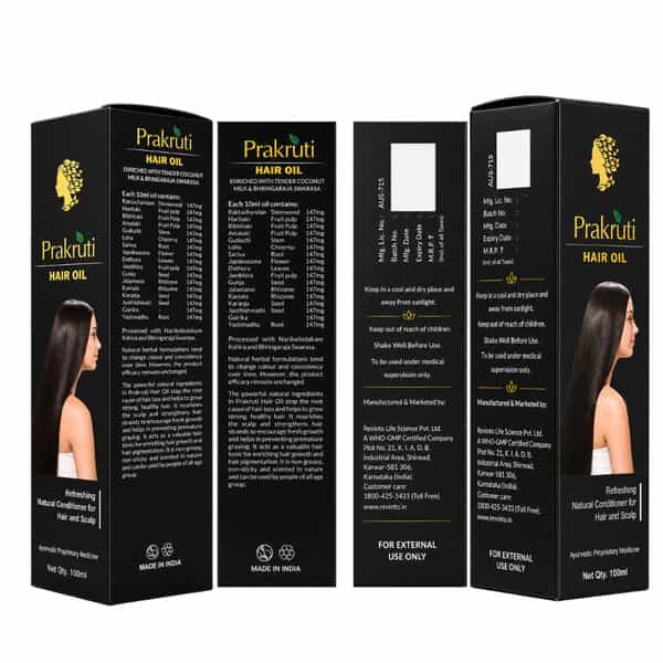Revinto Prakruti Hair Oil | Nourish Every Strand | 100Ml